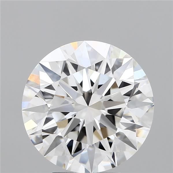 5.39ct G VS1 Rare Carat Ideal Cut Round Lab Grown Diamond