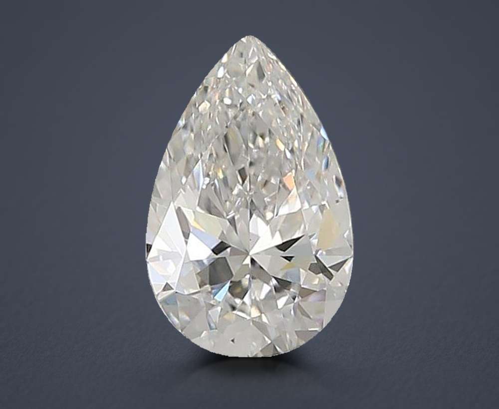 1.44 Carat Pear Lab Diamond