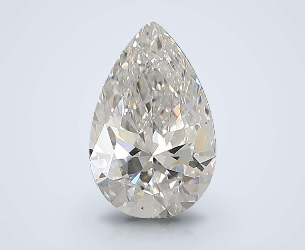 1.44 Carat Pear Lab Diamond