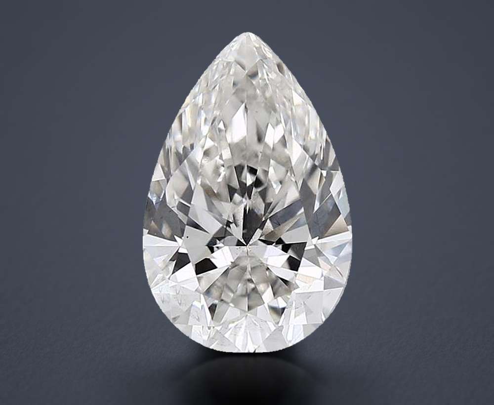 2.42 Carat Pear Lab Diamond