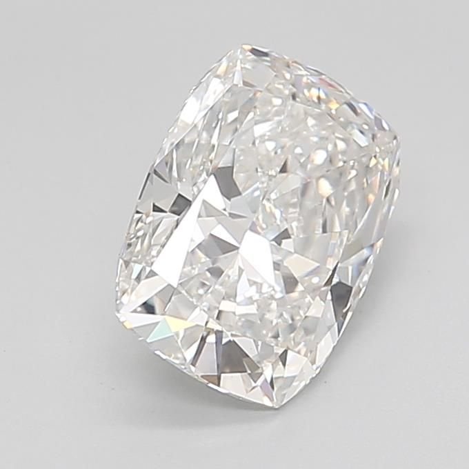 3.06ct E VS1 Rare Carat Ideal Cut Cushion Lab Grown Diamond