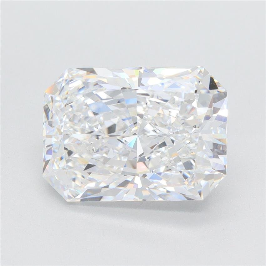 4.11ct E VVS1 Rare Carat Ideal Cut Radiant Lab Grown Diamond