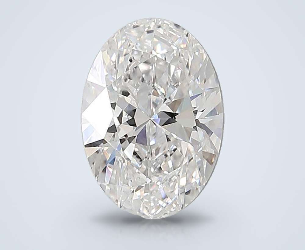 5.00 Carat Oval Lab Diamond