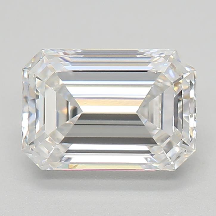 0.98ct E VS1 Rare Carat Ideal Cut Emerald Lab Grown Diamond