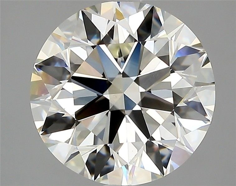 4.10ct K VS1 Rare Carat Ideal Cut Round Diamond