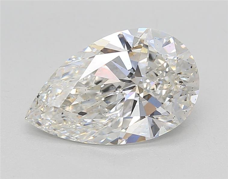 2.32ct G SI1 Rare Carat Ideal Cut Pear Lab Grown Diamond