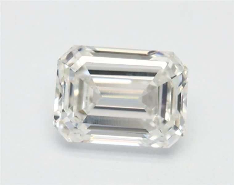 1.01ct F VS1 Excellent Cut Emerald Lab Grown Diamond