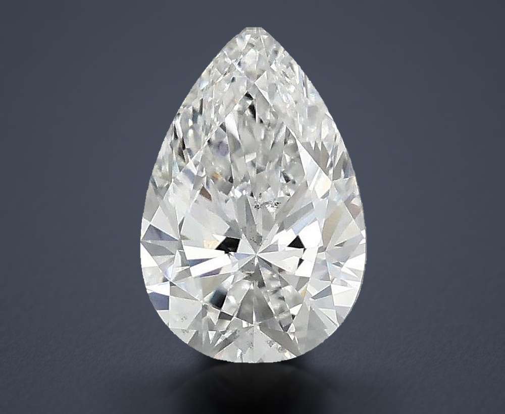 1.00 Carat Pear Lab Diamond