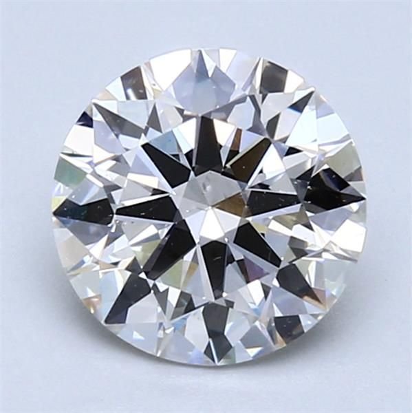 1.85ct H SI1 Rare Carat Ideal Cut Round Diamond