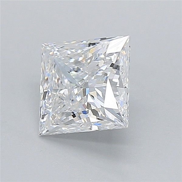 1.01ct D VS2 Rare Carat Ideal Cut Princess Lab Grown Diamond