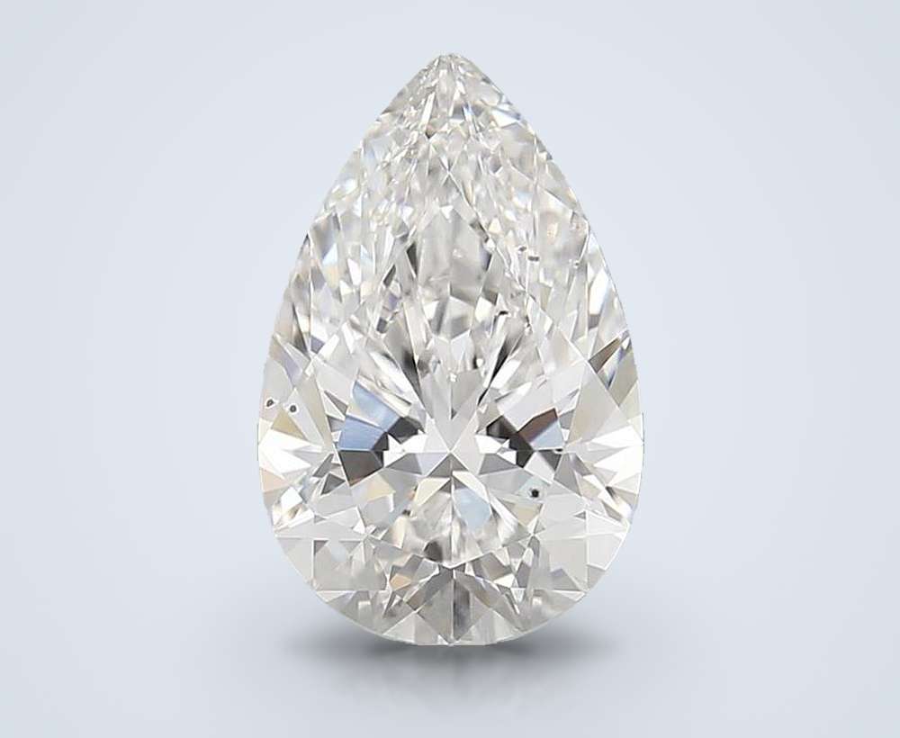3.27 Carat Pear Lab Diamond
