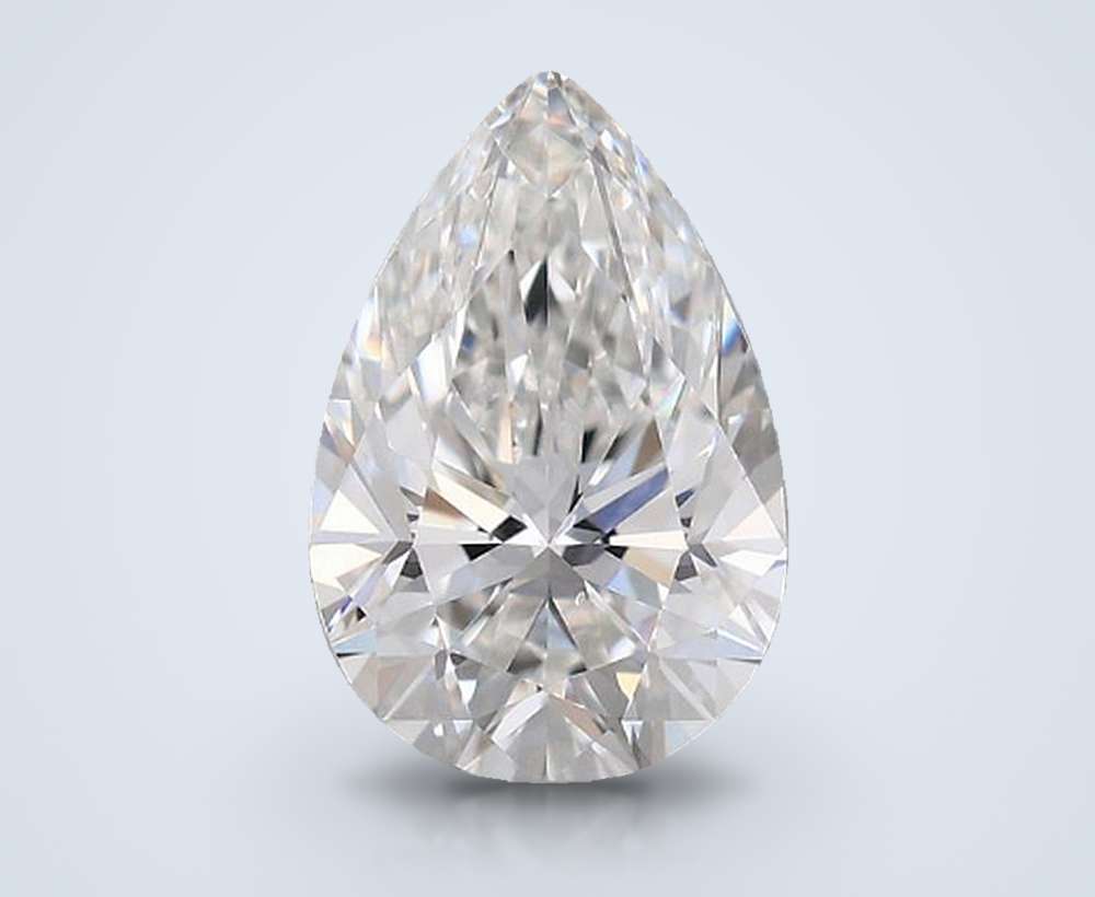 0.50 Carat Pear Natural Diamond