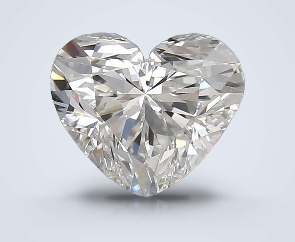0.90 Carat Heart Natural Diamond