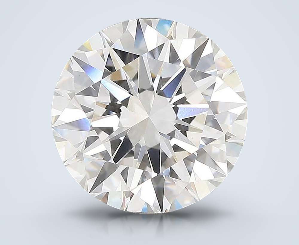 5.43 Carat Round Lab Diamond