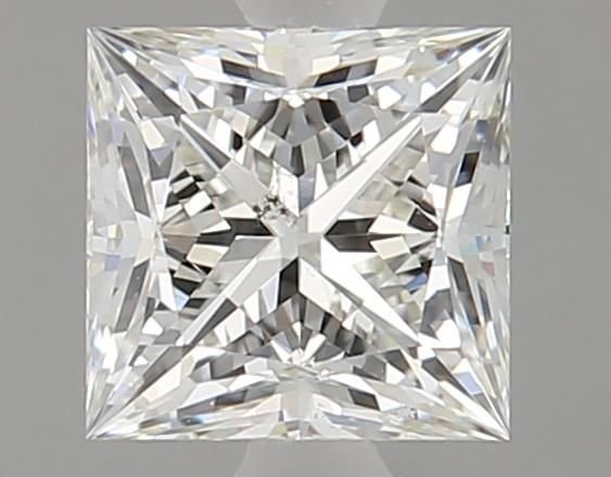 0.54ct I SI2 Rare Carat Ideal Cut Princess Diamond
