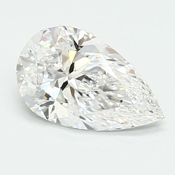 0.95ct D VS1 Rare Carat Ideal Cut Pear Lab Grown Diamond