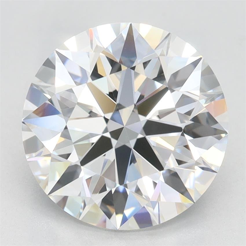 2.72ct D VVS1 Rare Carat Ideal Cut Round Lab Grown Diamond