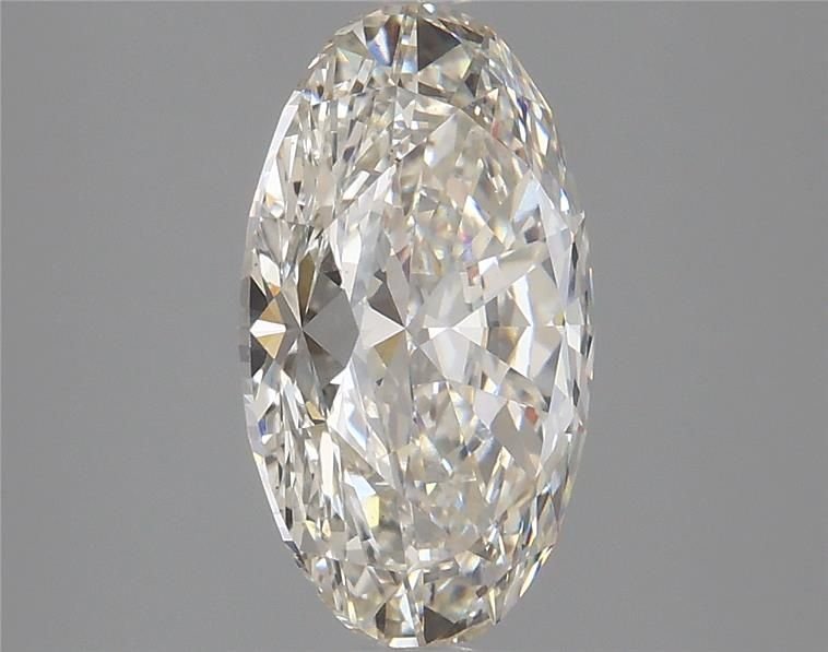 2.86ct H VS1 Rare Carat Ideal Cut Oval Lab Grown Diamond