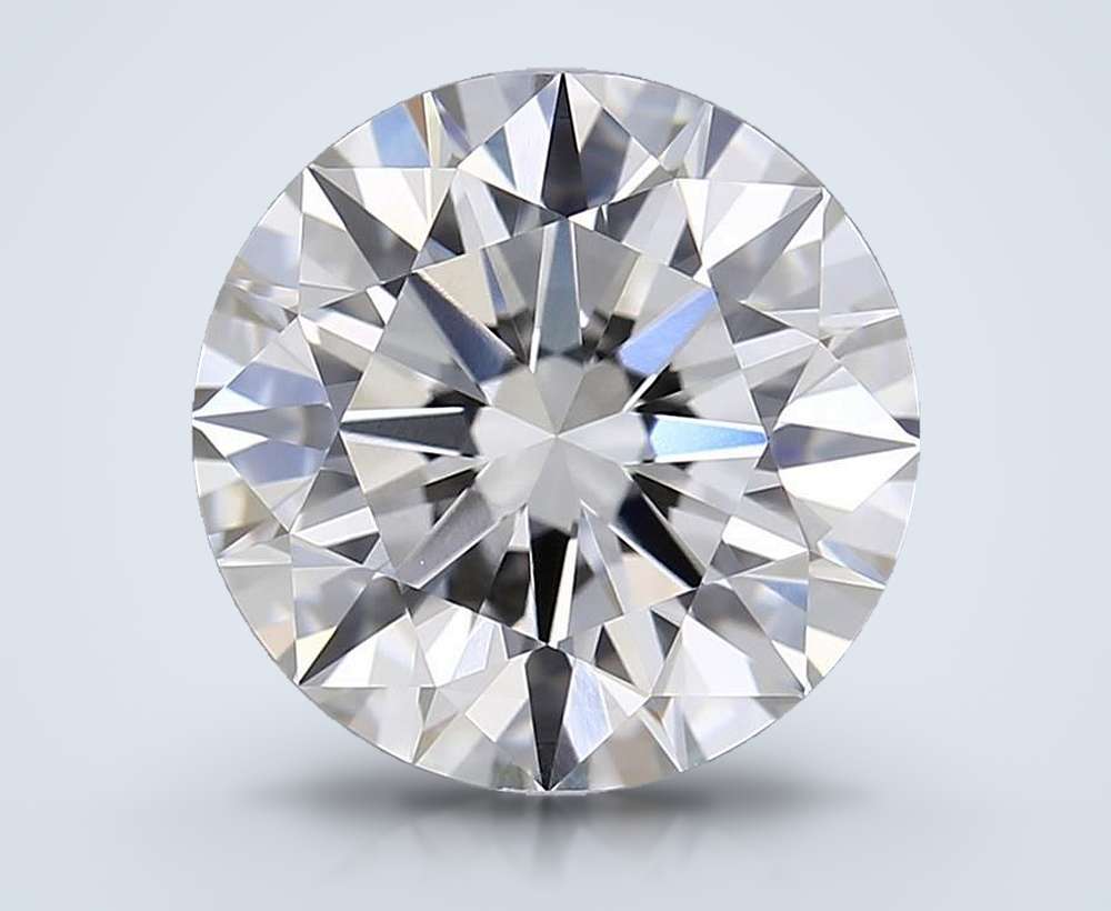 3.08 Carat Round Lab Diamond