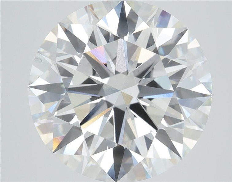 6.07 Carat Round Lab Diamond