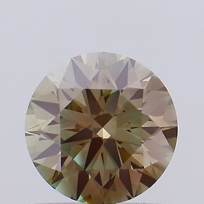 1.01 Ct. Fancy Green Round Lab Diamond