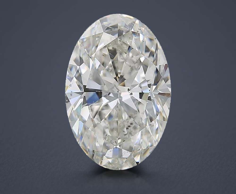 8.08 Carat Oval Natural Diamond
