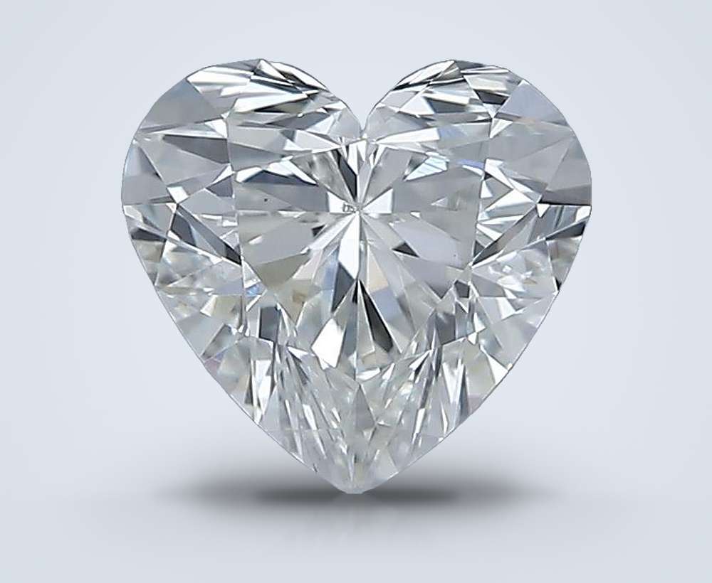 0.91 Carat Heart Natural Diamond