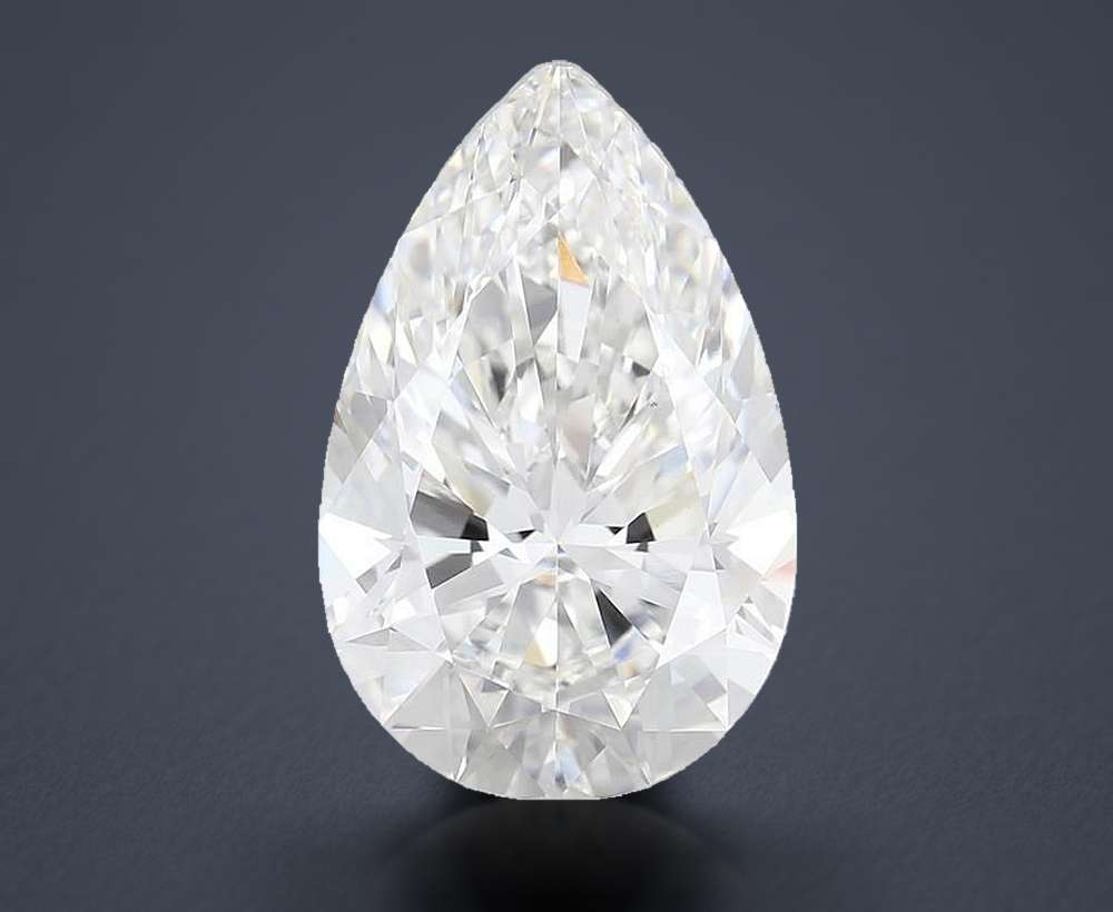 10.66 Carat Pear Lab Diamond