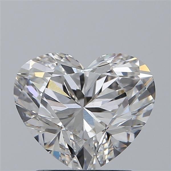 1.51ct H VS1 Rare Carat Ideal Cut Heart Lab Grown Diamond