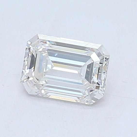 0.63ct G VVS1 Excellent Cut Emerald Lab Grown Diamond