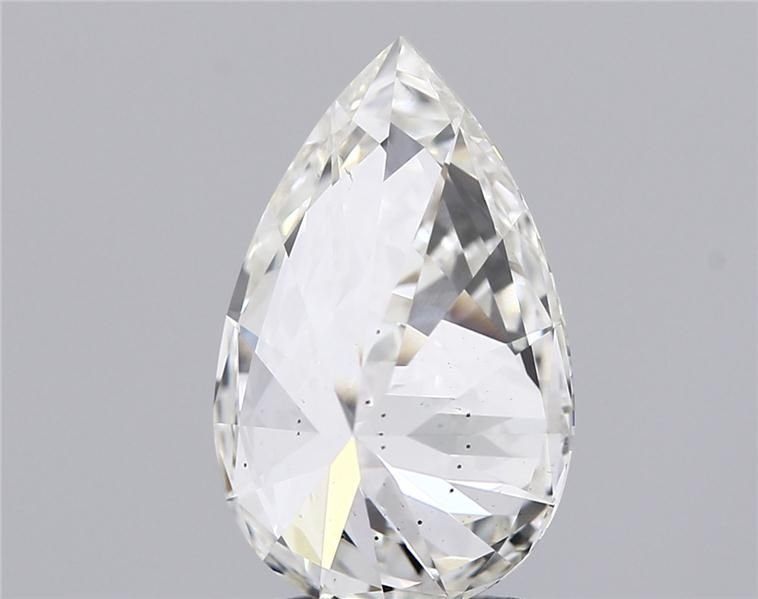 3.02ct I VS2 Rare Carat Ideal Cut Pear Lab Grown Diamond