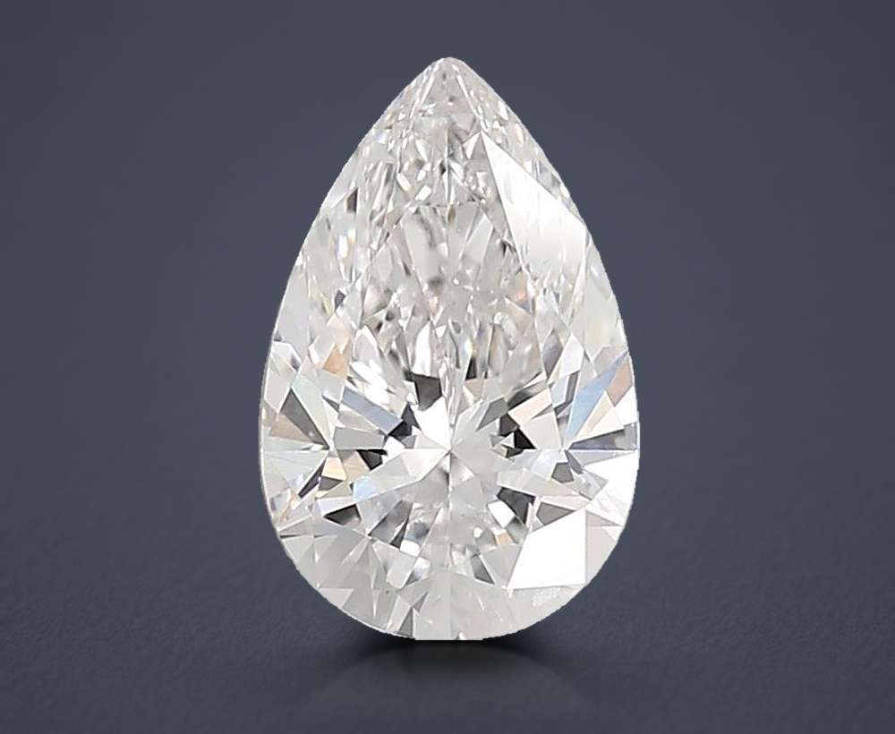 3.08 Carat Pear Lab Diamond