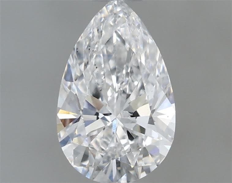 0.54ct D VS2 Rare Carat Ideal Cut Pear Lab Grown Diamond