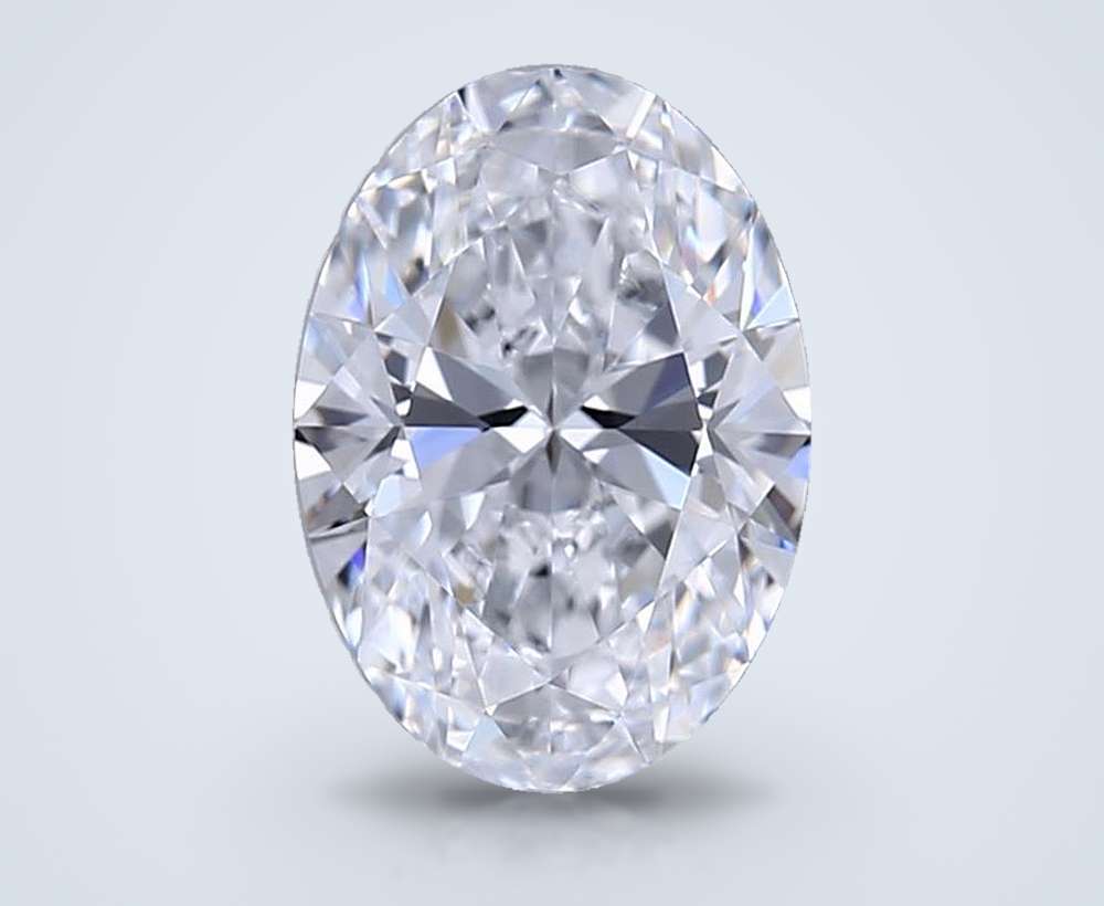 1.28 Carat Oval Lab Diamond