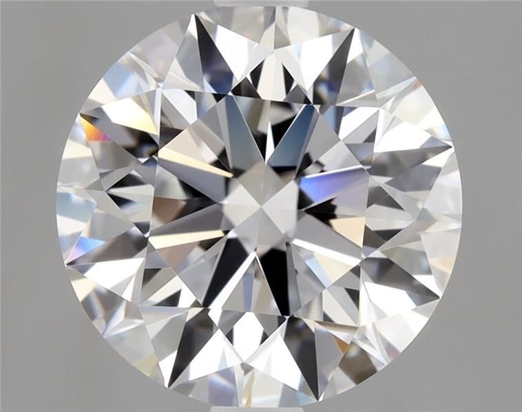 2.19ct D FL Rare Carat Ideal Cut Round Diamond