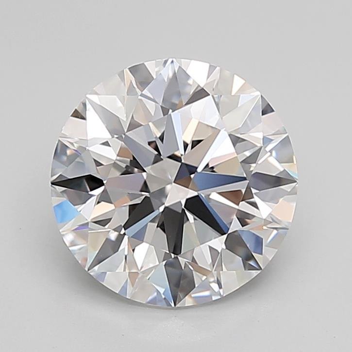 4.14ct D IF Rare Carat Ideal Cut Round Lab Grown Diamond