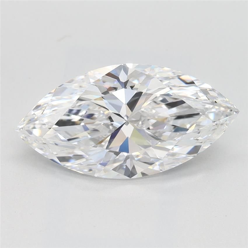 2.05ct D VVS1 Rare Carat Ideal Cut Marquise Lab Grown Diamond