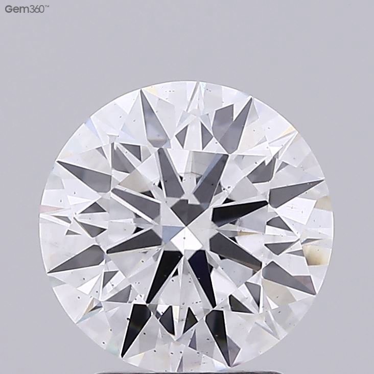 2.63ct D VS2 Rare Carat Ideal Cut Round Lab Grown Diamond