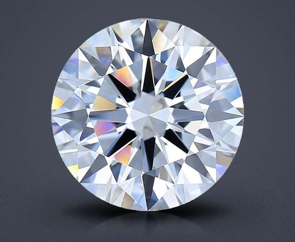 5.01 Carat Round Lab Diamond