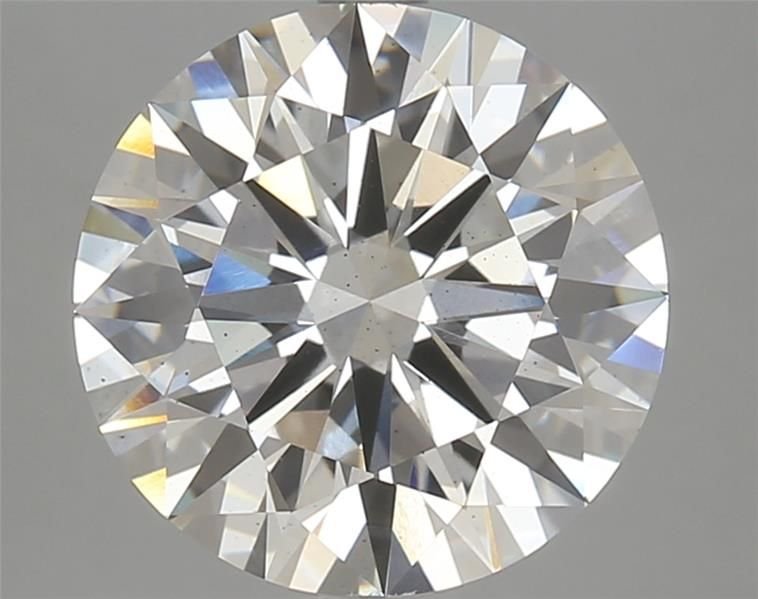 4.90ct G SI1 Rare Carat Ideal Cut Round Lab Grown Diamond
