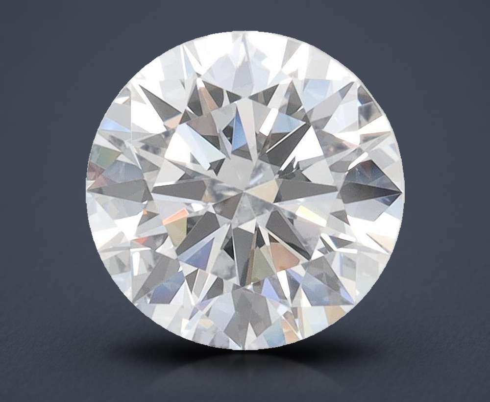 1.37 Carat Round Lab Diamond