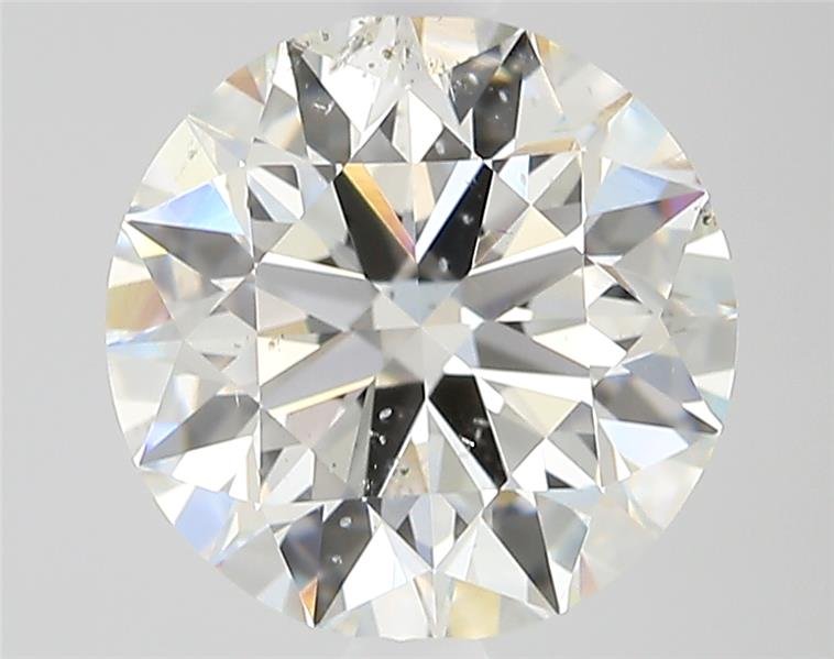 2.11ct H SI2 Rare Carat Ideal Cut Round Diamond