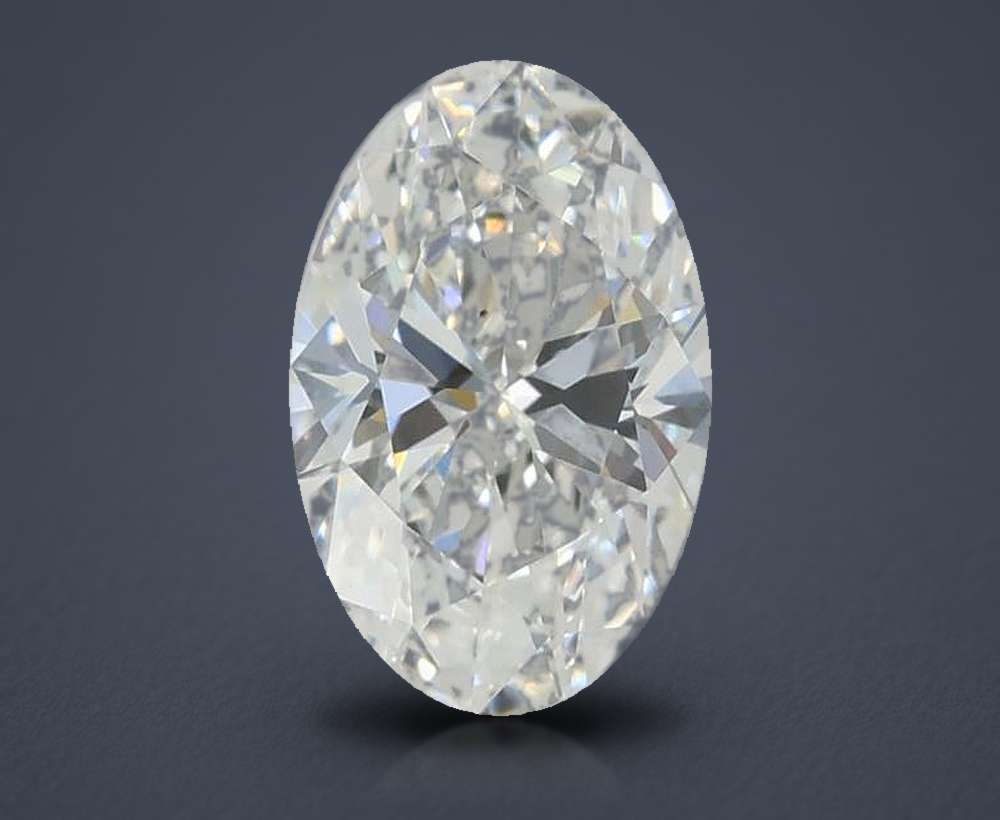 1.00 Carat Oval Lab Diamond