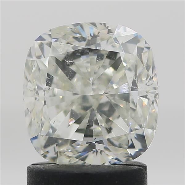 2.05ct K SI2 Very Good Cut Cushion Diamond