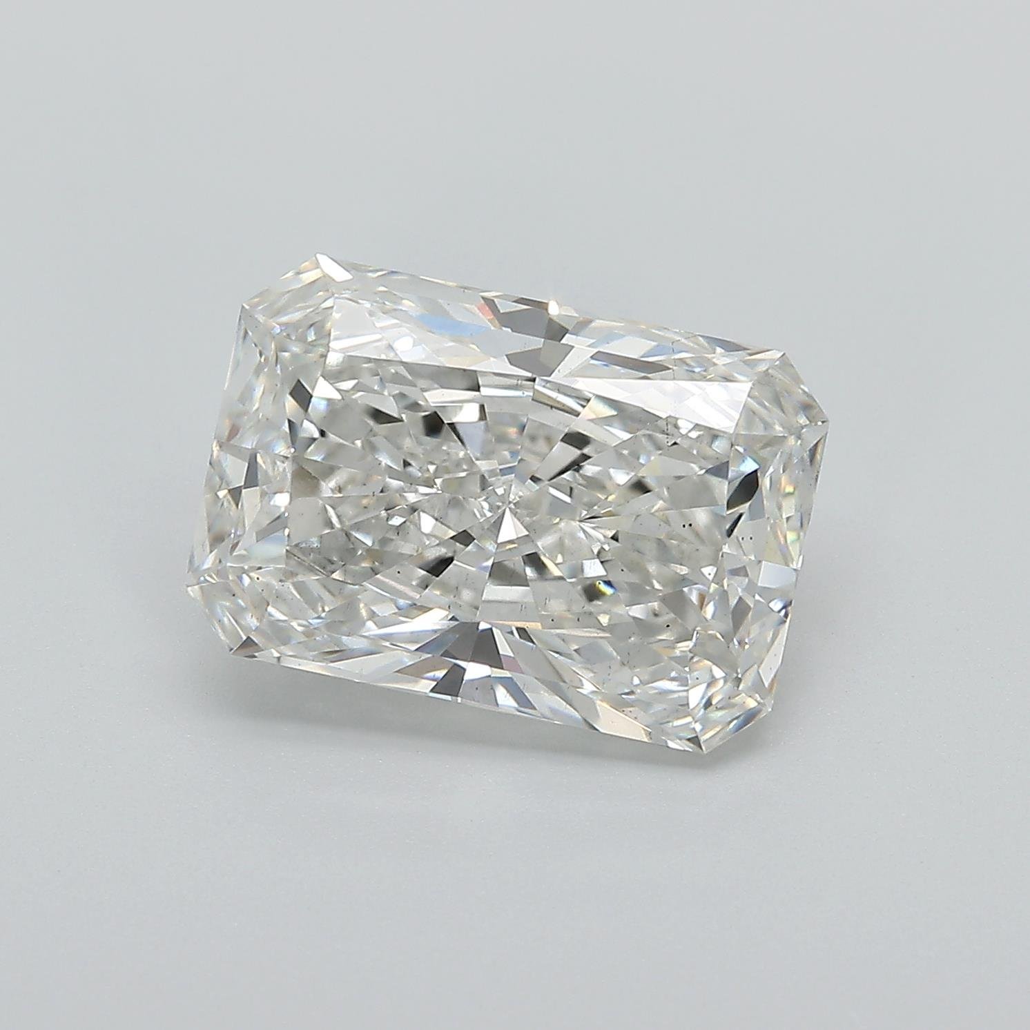 5.03ct G VS2 Rare Carat Ideal Cut Radiant Lab Grown Diamond