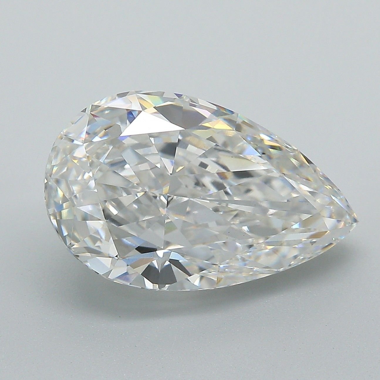 7.13 Carat Pear Lab Diamond