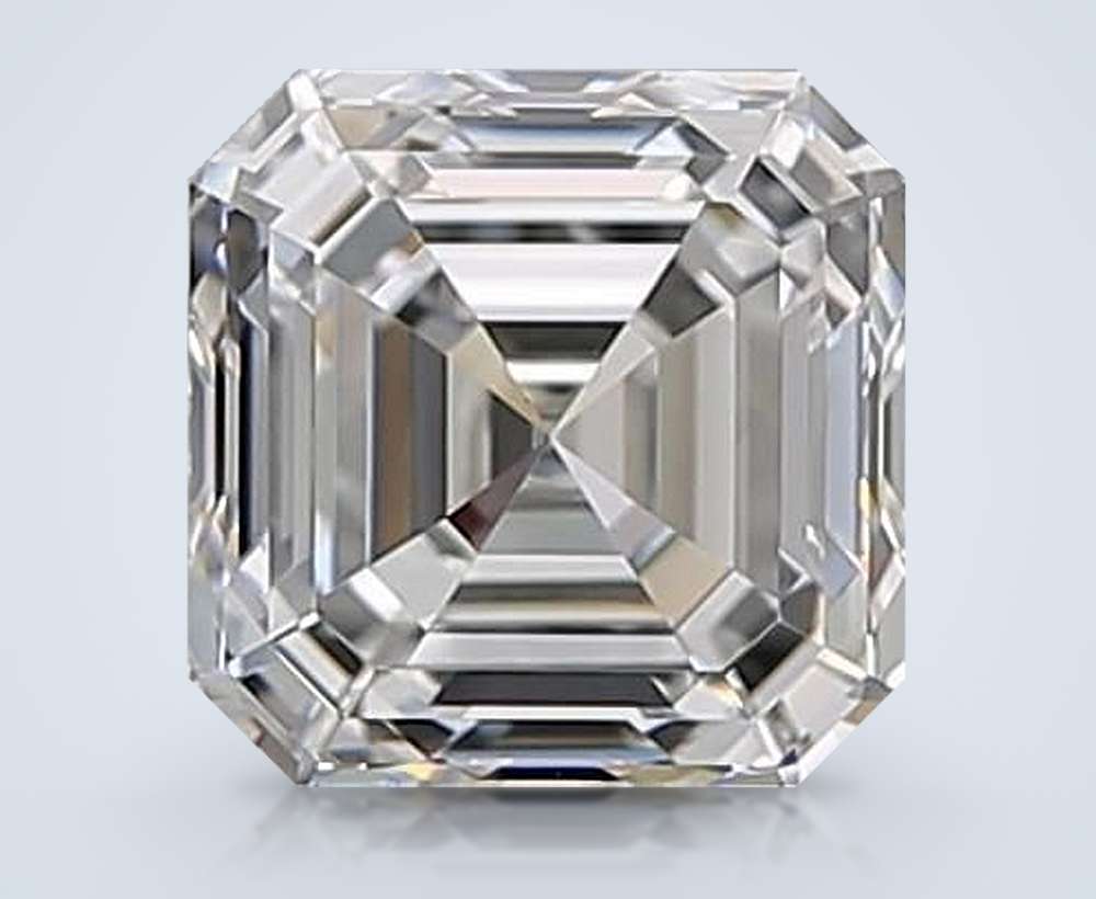 0.74 Carat Asscher Natural Diamond