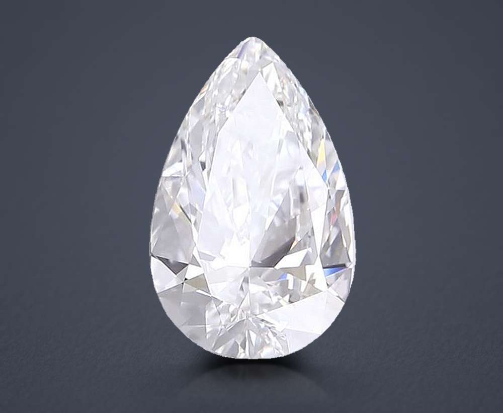 3.12 Carat Pear Lab Diamond