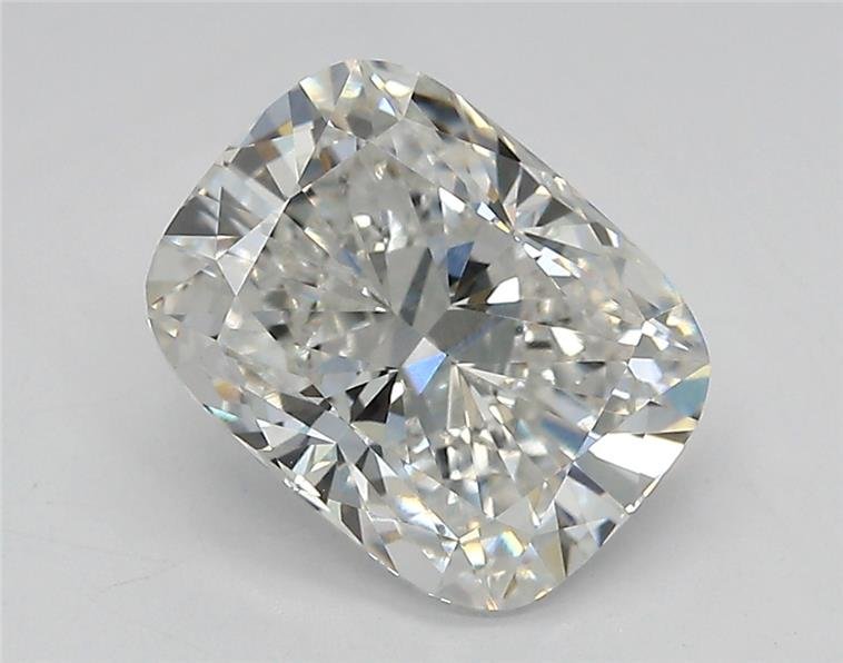 2.06ct F VVS2 Rare Carat Ideal Cut Cushion Lab Grown Diamond