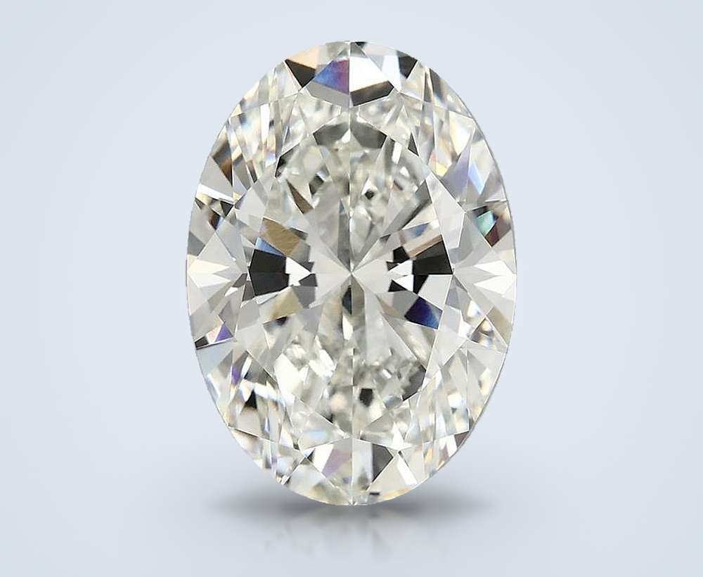 4.99 Carat Oval Lab Diamond